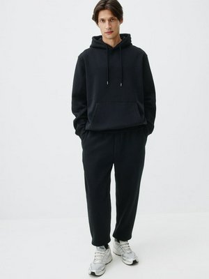 Базовые джоггеры из футера, черный, арт. ART-FUTER-001