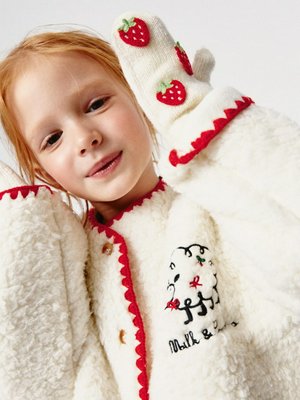 Варежки вязаные детские, арт. 13169