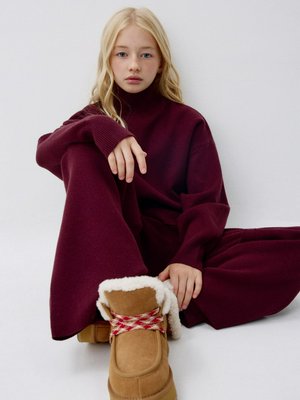 Базовый свитер оверсайз для девочек, арт. 13175