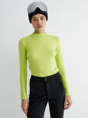 Лонгслив в мелкий рубчик, арт. 13179