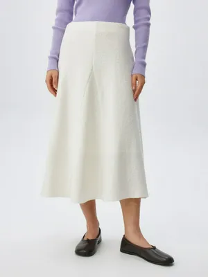 Юбка миди из смесовой шерсти, арт. 13217