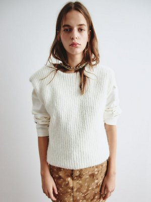 Вязаный жилет SELA Young с шерстью, арт. 13235