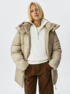 Базовая стеганая куртка из ткани рипстоп, арт. 13266