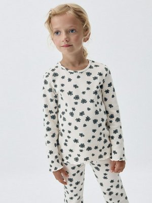 Лонгслив с принтом для девочек, арт. 14787