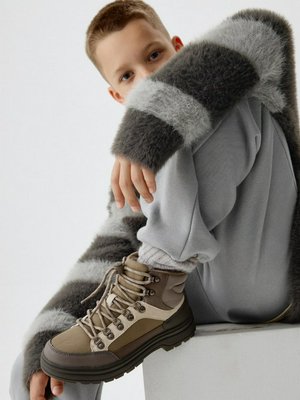 Зимние ботинки-хайкеры, арт. 14799