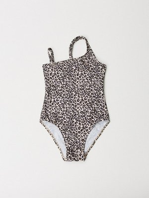 Леопардовый слитный купальник, арт. 14801