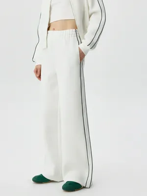 Широкие брюки с лампасами, арт. 14802