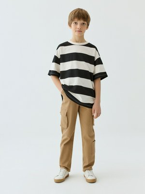 Джинсы Cargo с карманами, хаки, арт. Н/Д