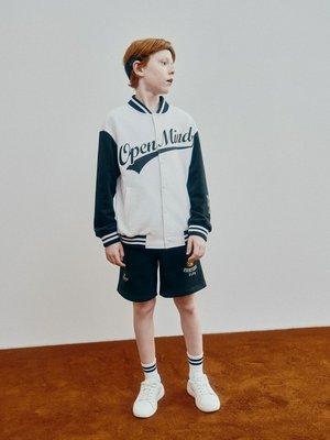 Трикотажные шорты с вышивкой, темно-синий, арт. N/A