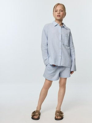 Шорты из муслина, голубой, арт. Не указан