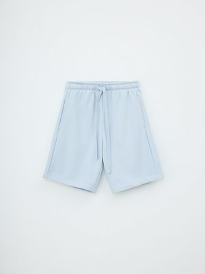 Удлиненные трикотажные шорты, голубой, арт. Б/Н