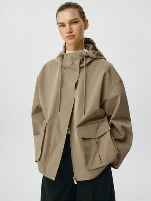 Парка с защитой от влаги, бежевый, арт. 00001