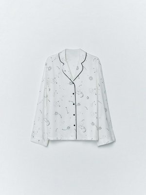 Пижамная рубашка с принтом, арт. 14890