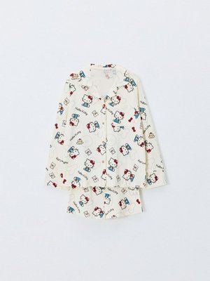 Трикотажная пижама с принтом Hello Kitty, цветной, арт. 14902