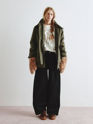 Свободные брюки с кулиской, черный, арт. 12345