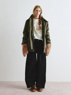 Свободные брюки с кулиской, арт. 14917