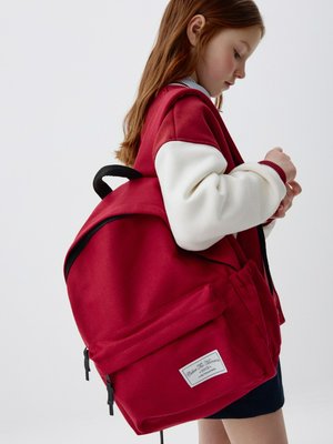 Школьный рюкзак детский, красный, арт. 14925