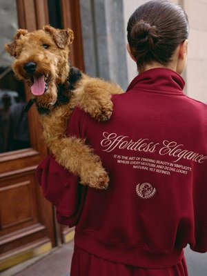 Бомбер оверсайз на молнии, бордовый, арт. XYZ123