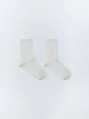 Высокие носки в рубчик, арт. 14942