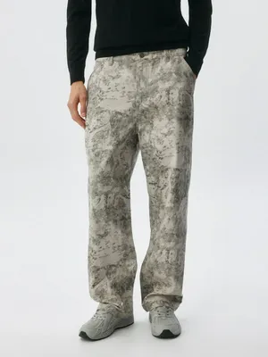 Джинсы RELAXED FIT с принтом, арт. 14948