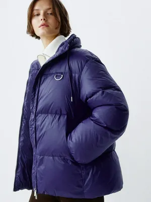 Стеганая куртка с натуральным утеплителем пух-перо, арт. 14990