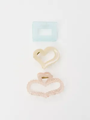 Набор из 3 заколок-крабиков, арт. 14998