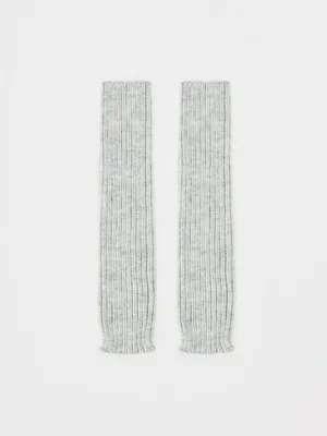 Вязаные гетры, серый, арт. Нет