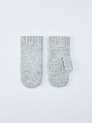 Детские зимние варежки-митенки, арт. 15036