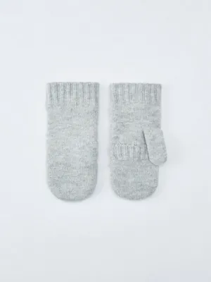 Детские зимние варежки-митенки, арт. 15036