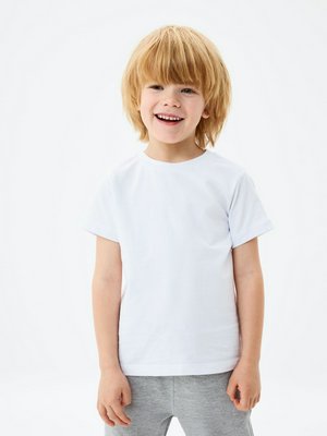 Базовая футболка детская, белый, арт. Не указан