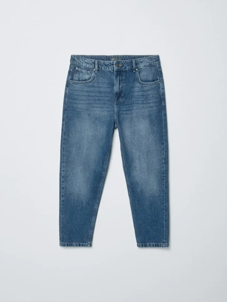 Джинсы CARROT FIT со средней посадкой, синий, арт. 15093