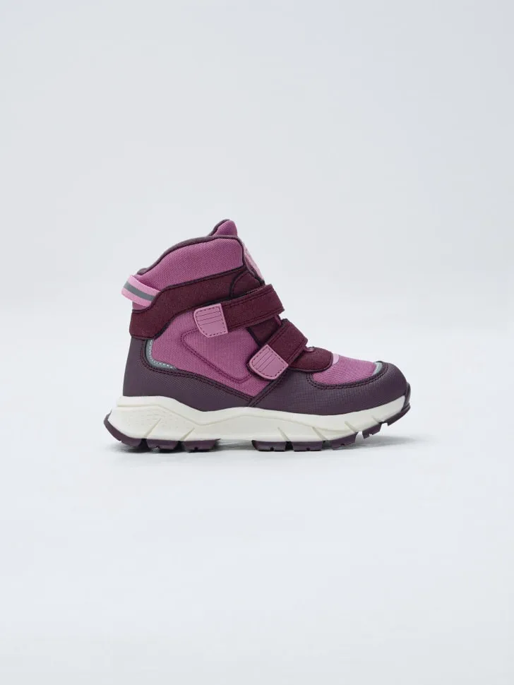 Зимние мембранные ботинки, фиолетовый, арт. 15107
