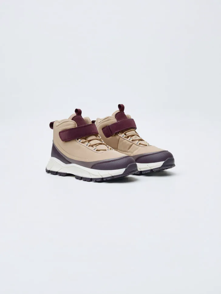 Детские зимние мембранные ботинки, бежевый, арт. 15108