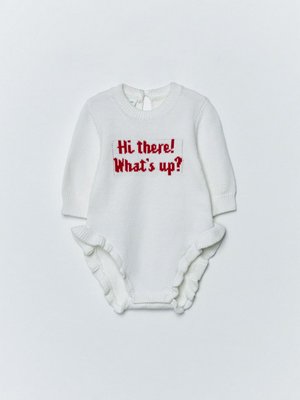 Джемпер-боди с вышивкой для малышей, арт. 15208