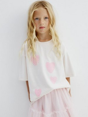 Футболка с принтом для девочек, арт. 15257