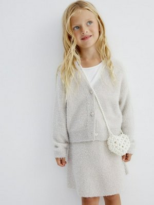 Вязаный кардиган с люрексом, арт. 15266