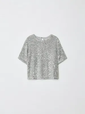 Топ с пайетками для девочек, арт. 15267