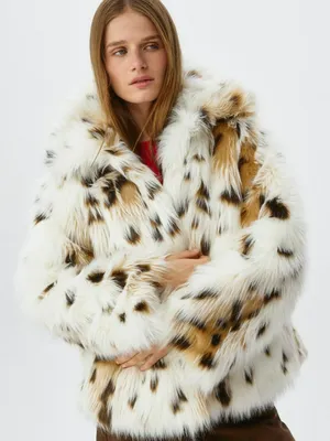 Шуба из искусственного меха, арт. 15284