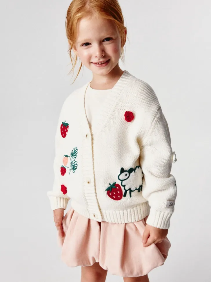 Кардиган оверсайз с принтом, разноцветный, арт. 15350