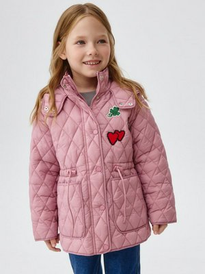 Стеганая куртка с капюшоном, арт. 15351