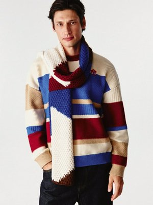 Шарф из смесовой шерсти, арт. 15354