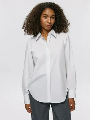 Классическая хлопковая рубашка, арт. 1536