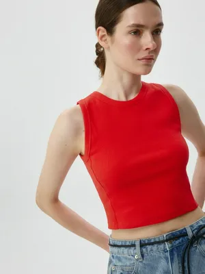 Базовый топ в рубчик, арт. 1538