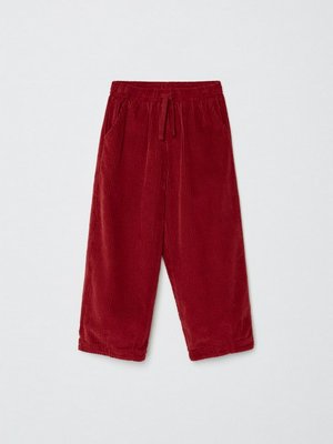 Вельветовые брюки, красный, арт. kid23m001
