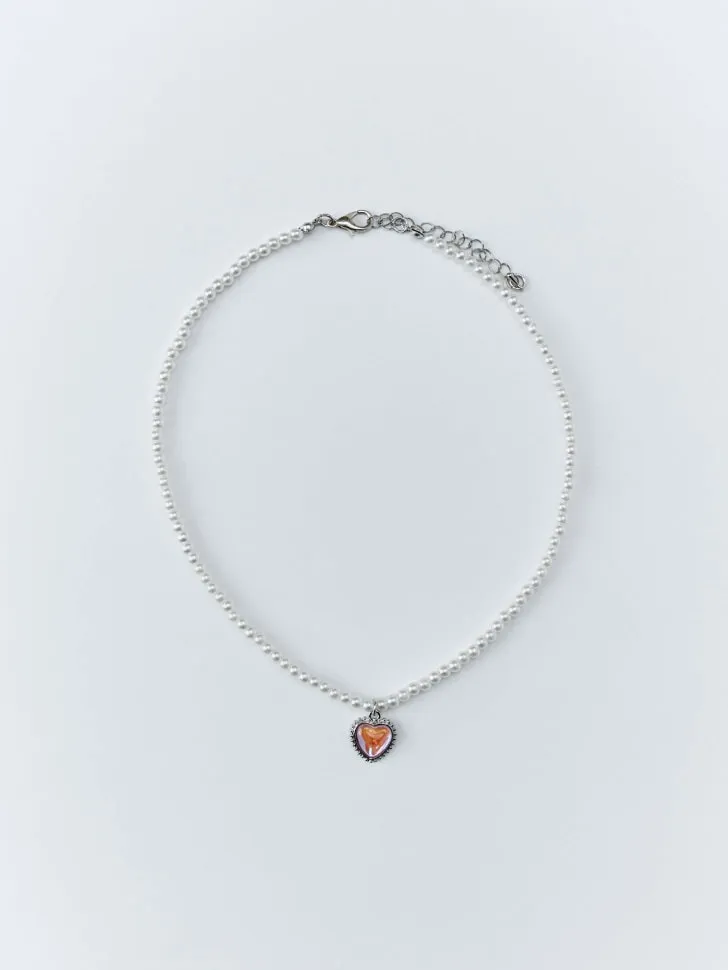 Цепочка с подвеской для девочек, разноцветный, арт. 15400