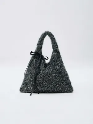 Пушистая сумка для девочек, арт. 15403