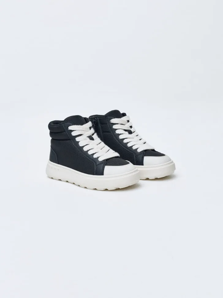 Комбинированные ботинки, разноцветный, арт. 15411