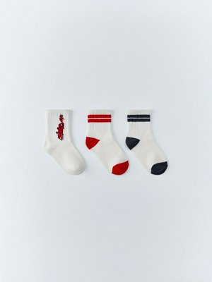 Набор из 3 пар новогодних носков, цветной, арт. 15417