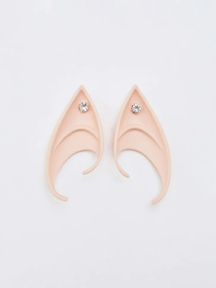 Уши эльфа карнавальные, розовый, арт. 15423