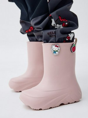 Резиновые сапоги с декором Hello Kitty, розовый, арт. 15430